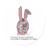 smoking rabit sticker