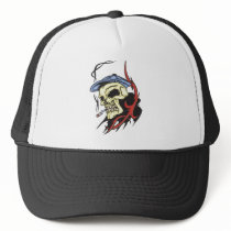 Smoking Skull hats by halloweenworld Smoking Skull hats