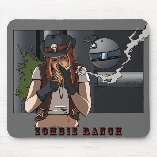 Smoking Suzie Mouse Pad