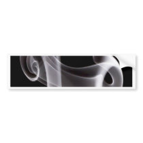 Smoking Swirls Bumper Stickers