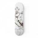 Smoking Wolf skateboards by PencilPlus Smoking Wolf skateboards