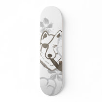 Smoking Wolf skateboards by PencilPlus Smoking Wolf skateboards