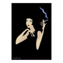 Smoking Woman posters by VioDeSign Smoking Woman posters