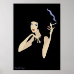 Smoking Woman Posters