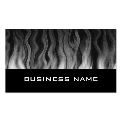 smoky heat ~ bc business card (front side)