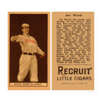 Smoky Joe Wood Red Sox Baseball 1912 posters