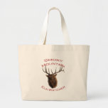Smoky Mountain Elk Canvas Bags