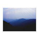 Smoky Mountain Sunrise Stretched Canvas Print