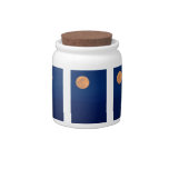 Smoky Mountains Moon Rise Candy Dish