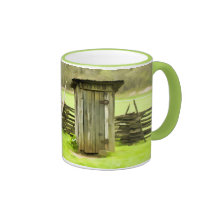 Smoky Mountains Outhouse Mugs