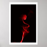 Smoky Rose Poster