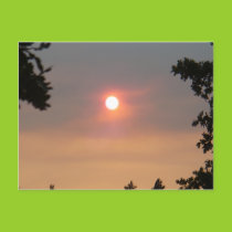 Smoky Sun Postcard postcards