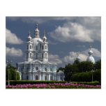 Smolny Cathedral in St. Petersburg, Russia Postcards