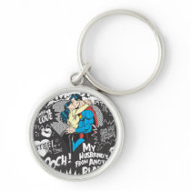 Smooch, Smack - Collage Keychain
