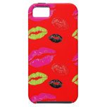 Smooches/Red iPhone 5 Cover