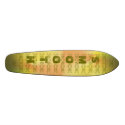 SMOOTH Abstract Yellowgreen 011 skateboards by SherryHolderHunt SMOOTH Abstract Yellowgreen 011 skateboards