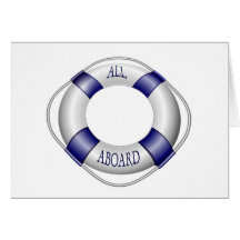Smooth and Happy Sailing Greeting Cards