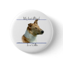Smooth Collie Best Friend 2 - Button
