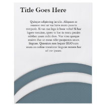 Smooth Curves Personalized Flyer