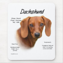 Smooth Dachshund Meet the Breed mousepads