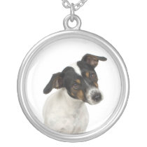 Smooth Fox Terrier Dog Pendant necklaces