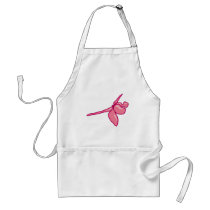 Smooth Fuschia Dragonfly aprons