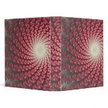 Smooth Red Whirlpool Binder