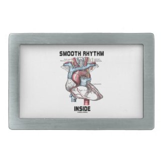 Smooth Rhythm Inside (Medical Anatomical Heart) Belt Buckle