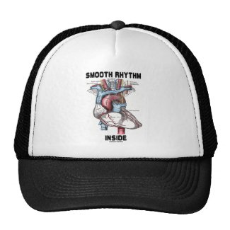 Smooth Rhythm Inside (Medical Anatomical Heart) Trucker Hat
