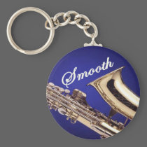 Smooth Saxophone keychains
