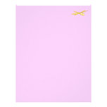 Smooth Yellow Dragonfly Personalized Letterhead