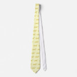 Smooth Yellow Dragonfly Tie
