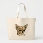 Smoothcoat chihuahua - 1 (colour) tote bag