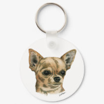 Smoothcoat chihuahua keychains