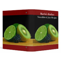 Smoothies & Juice Recipes Binder by funny_tshirt Smoothies & Juice Recipes Binder