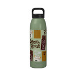Smore Please Smore Ingredients Pattern Reusable Water Bottle