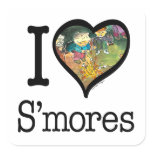 S'mores Lover Stickers