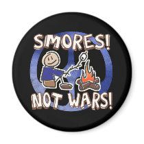 S'mores Not Wars Refrigerator Magnet