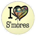 Smores Round Wallclock