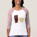 Ladies 3/4 Sleeve Raglan (Fitted)
