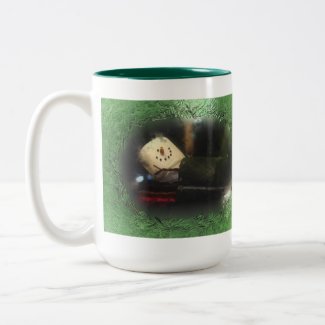 S'Mores Sleeping Bag Green Mug mug