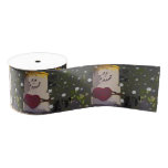 S'Mores Snowman in the Snow Grosgrain Ribbon