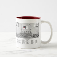 SMS Lothringen Mugs