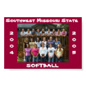 SMS Softball posters