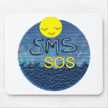 SMS-SOS MOUSE PAD