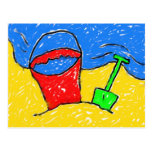 Smudgy Beach Post Card
