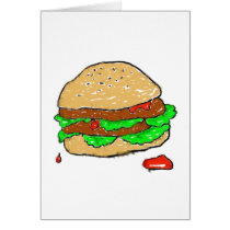 Smudgy Burger Cards