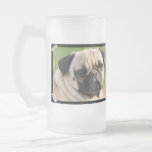 Smug Pug Frosted Mug