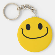 Smug smiley keychains