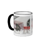 Smurf the Gerbil Goes to the Movies Mugs